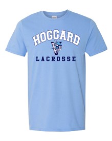 Light Blue Hoggard Lacrosse Logo Soft Style Cotton T-shirt - Orders due  Thursday, February 29, 2024